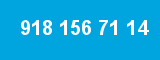918 156 71 14 918 156 71 14